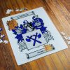 A 252 piece Jigsaw Puzzle Personalised with your full colour Coat of Arms or Family Crest - Image 8