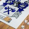 A 252 piece Jigsaw Puzzle Personalised with your full colour Coat of Arms or Family Crest - Image 7